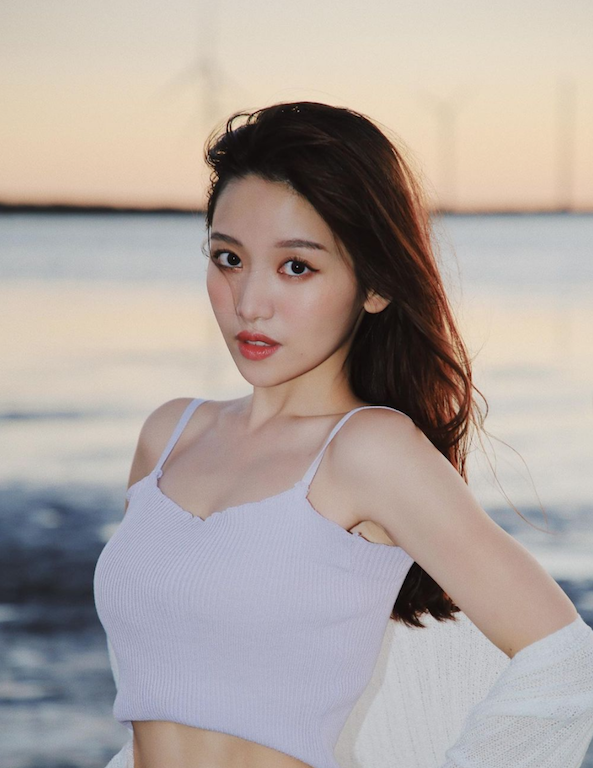 北一女神蔡瑞雪。 圖：翻攝instagram／ snowbabyq