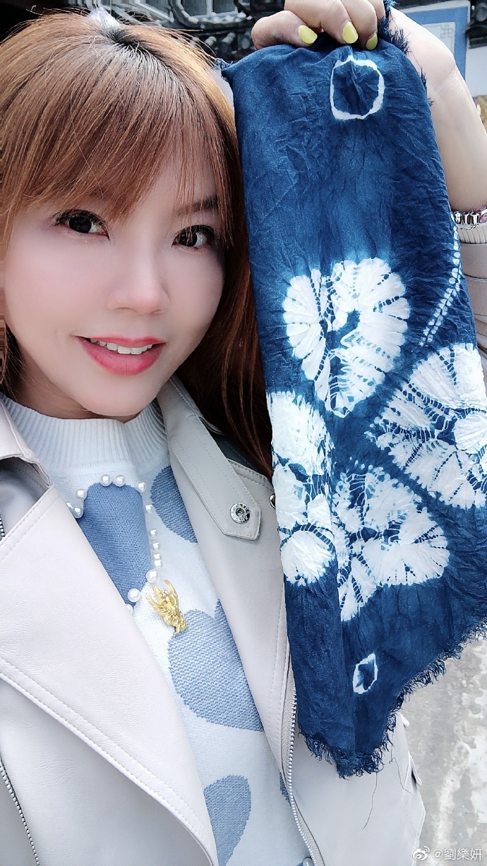 劉樂妍以親中言論出名。 圖：翻攝自劉樂妍微博