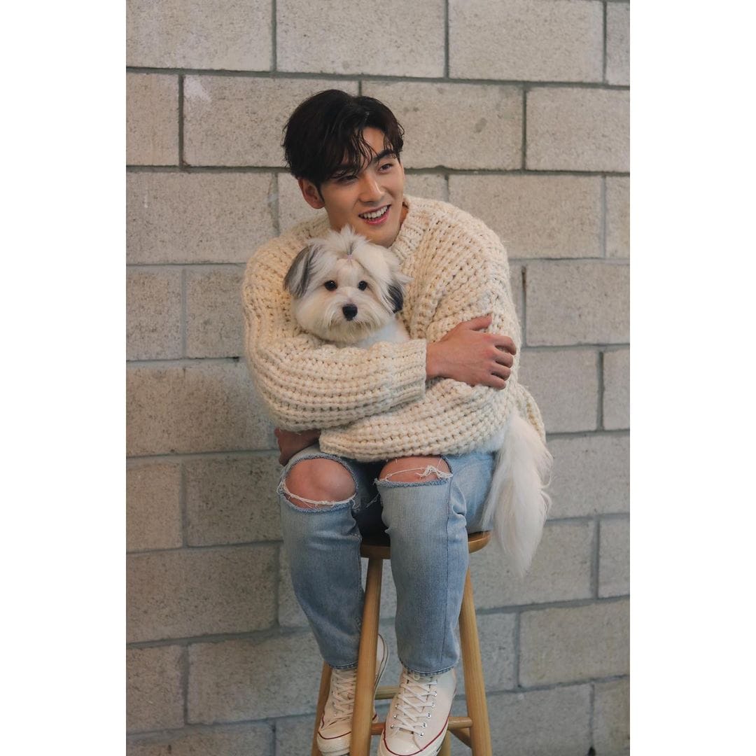 網傳NU’EST白虎（姜東昊）是「自願退出《PRODUCE 101》」，他透過經紀公司否認傳言。 圖：翻攝自NU’EST IG