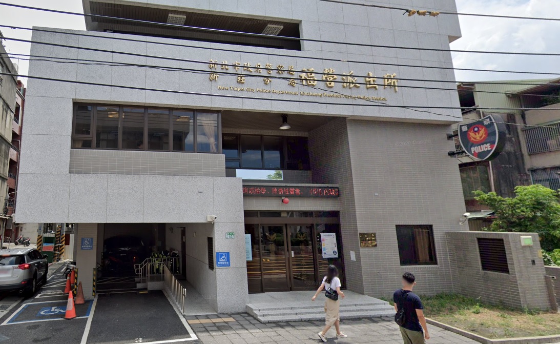 新莊2名國中少女先後失蹤，家屬在福營派出所報案。 圖:翻攝自GOOGLEMAP