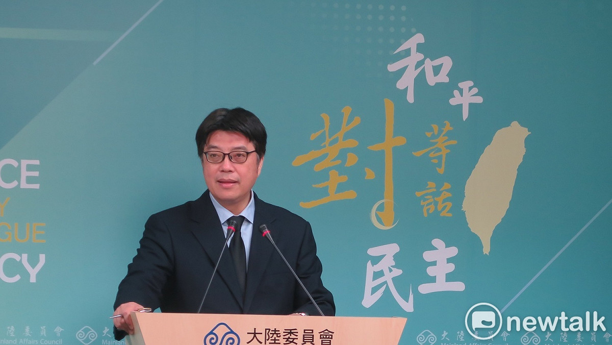 陸委會副主委兼發言人邱垂正。 圖：謝莉慧/攝(資料照片)
