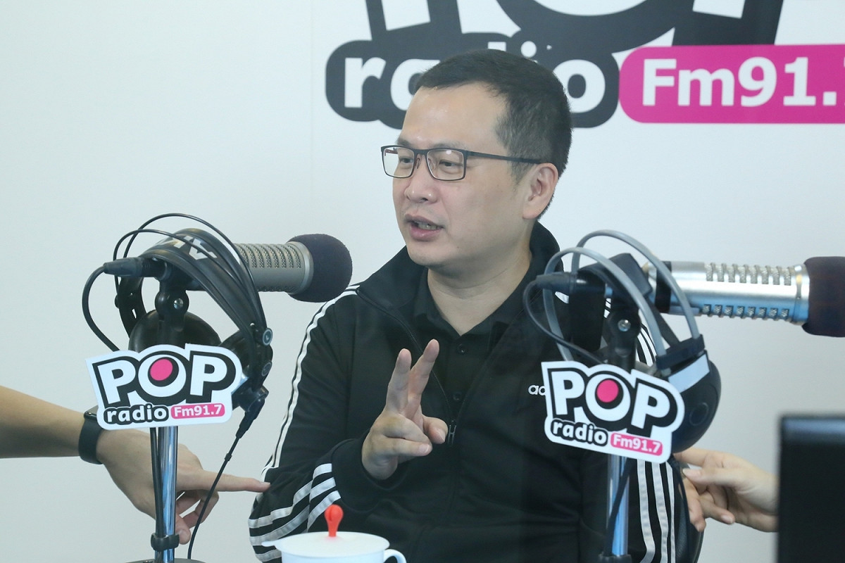國民黨革實院長羅智強。 圖：《POP撞新聞》/提供