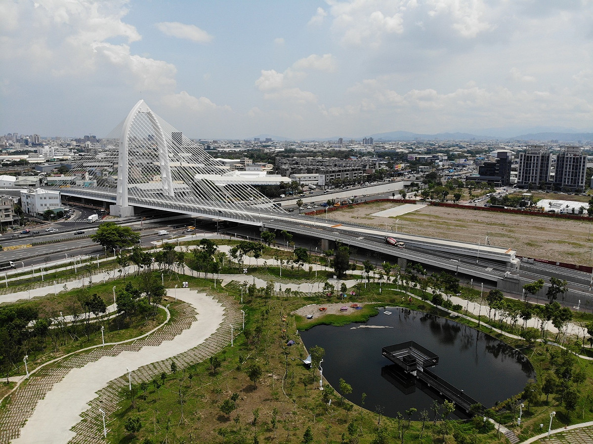 台中市中央公園未開幕先轟動，今年跨年晚會就要辦在這裡。 圖：台中市政府/提供
