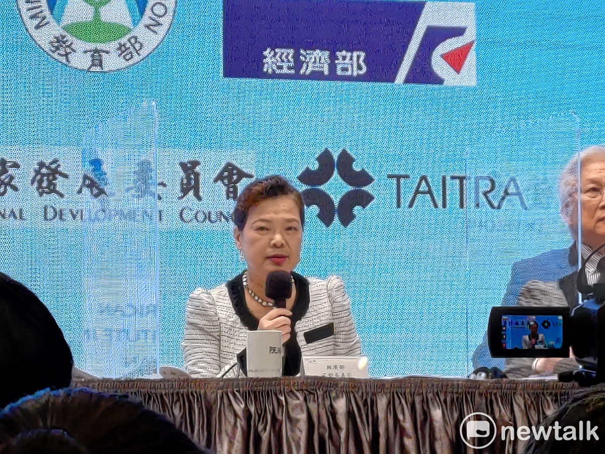 經濟部長王美花。 圖：黃建豪/攝