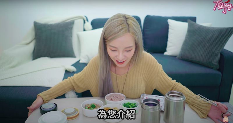 奎丁實測30天食補。 圖：翻攝Youtube／奎丁Zamy／11月20日影片