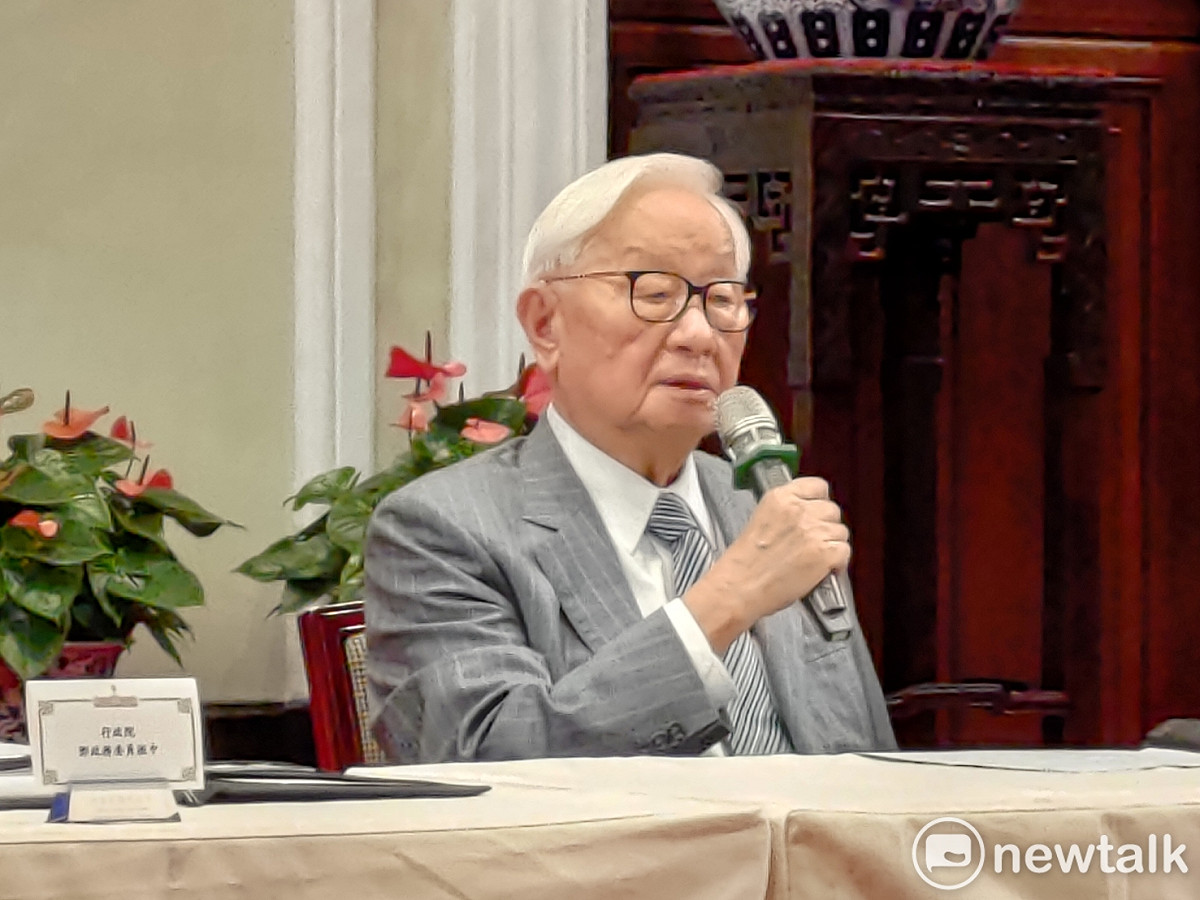 台積電創辦人張忠謀。 圖：黃建豪/攝