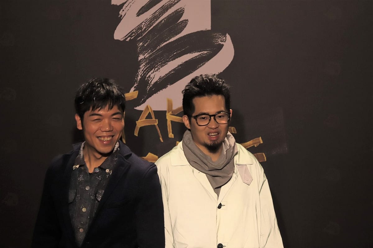 以《狂舞派3》入圍最佳新演員的香港演員Heyo霍嘉豪(右)。 圖：汪靖軒/攝