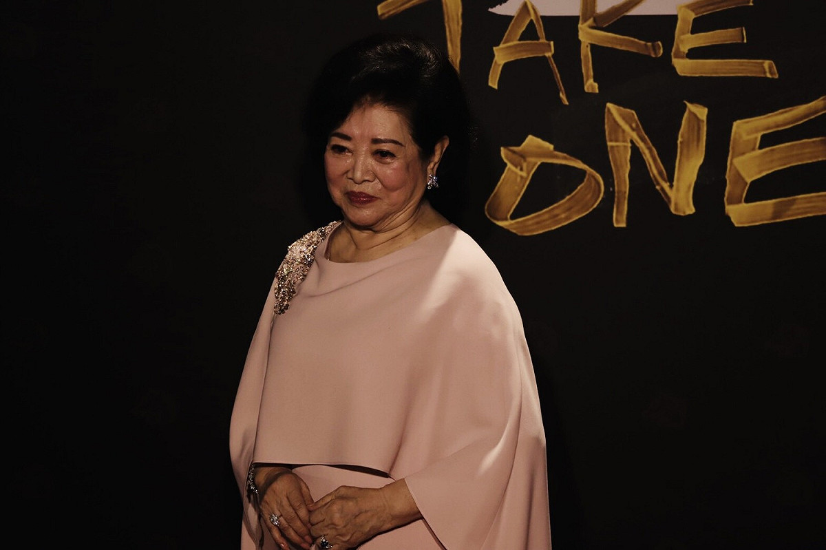 陳淑芳今晚以《親愛的房客》勇奪第57屆金馬獎最佳女配角獎。 圖：汪靖軒/攝
