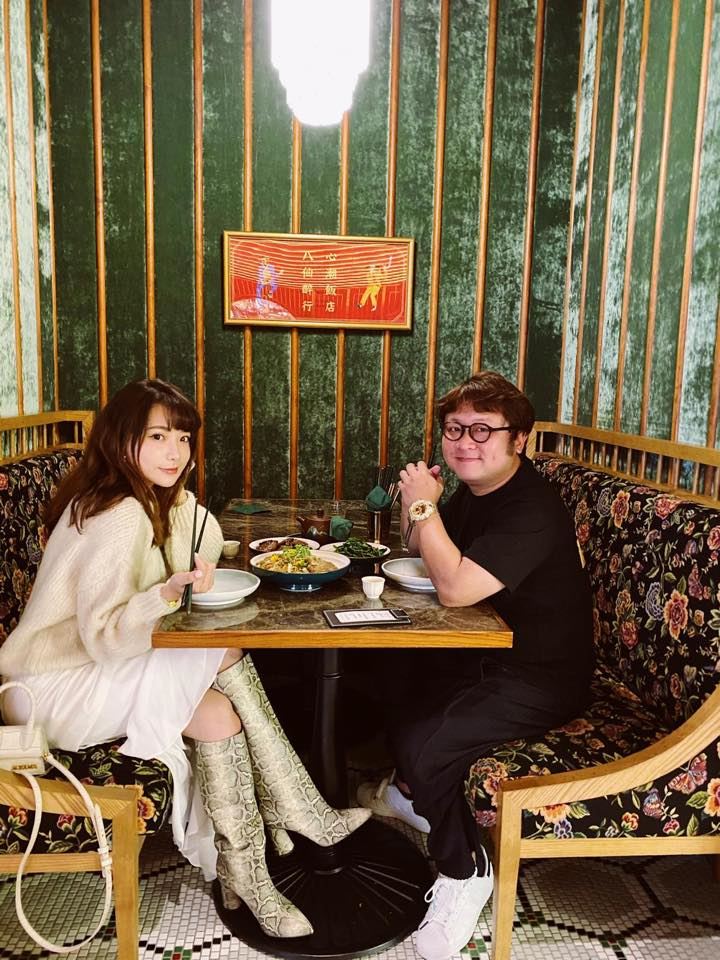納豆和女友依依。 圖：翻攝臉書粉絲專頁