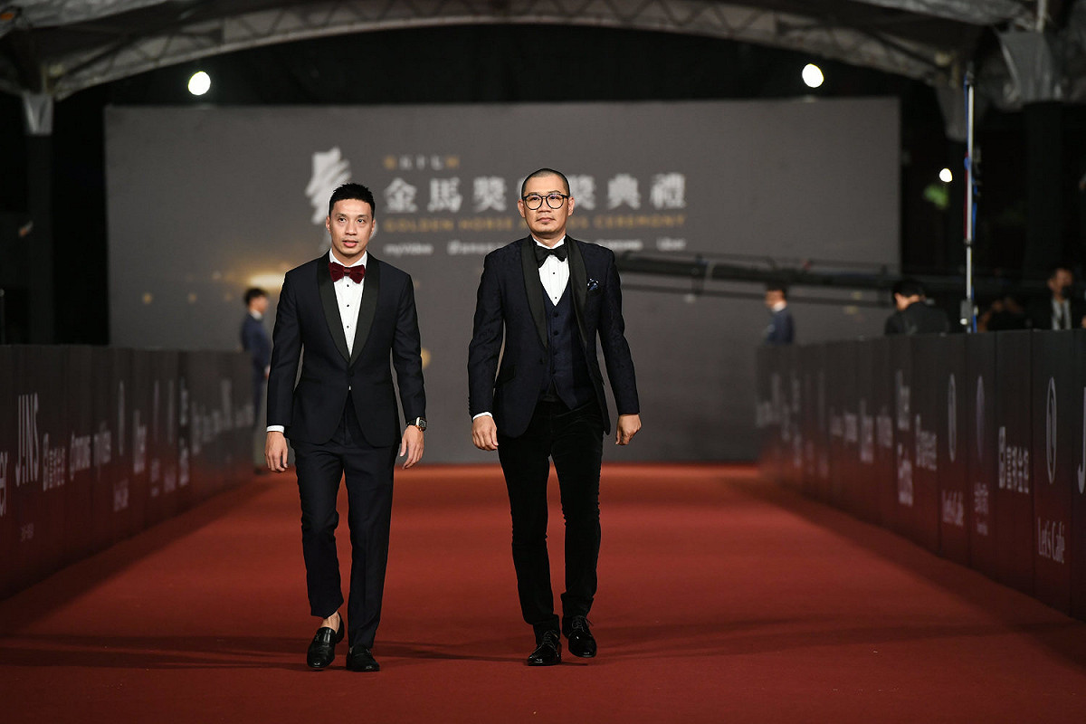 《南巫》導演張吉安（右）勇奪金馬最佳新導演。 圖：金馬執委會／提供