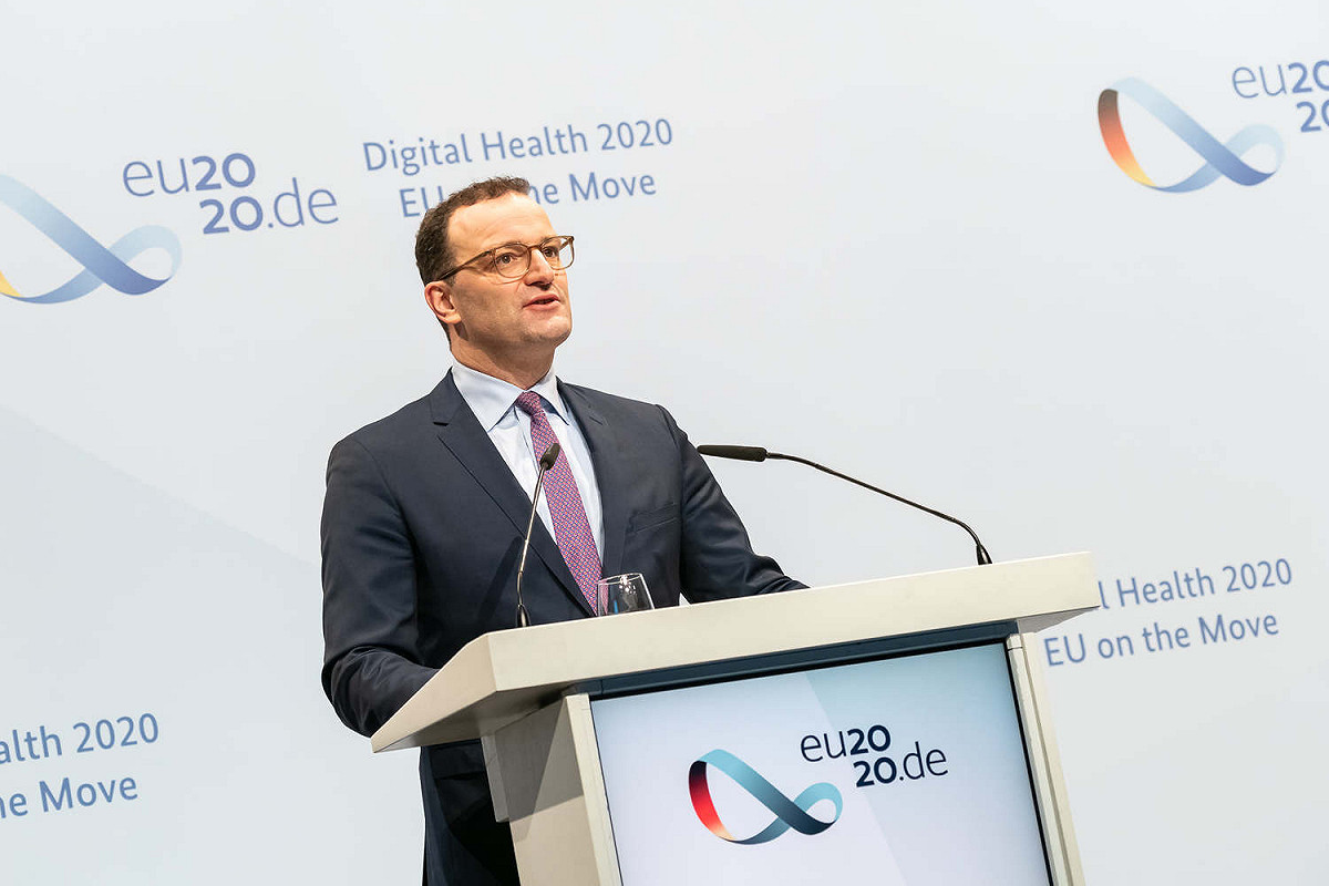 德國衛生部長斯潘（Jens Spahn）。 圖：翻攝史巴恩臉書
