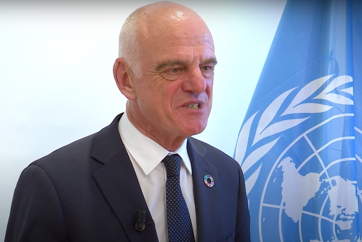 世界衛生組織特使納巴羅（David Nabarro）。 圖：擷取自Food and Agriculture Organization of the United Nations Youtube