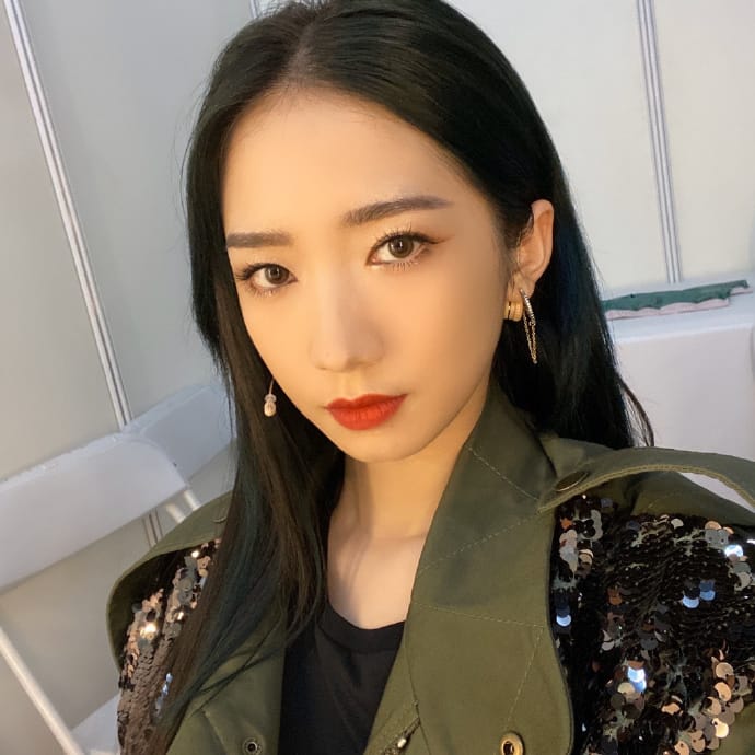 孟美岐近照。 圖：翻攝自孟美岐微博