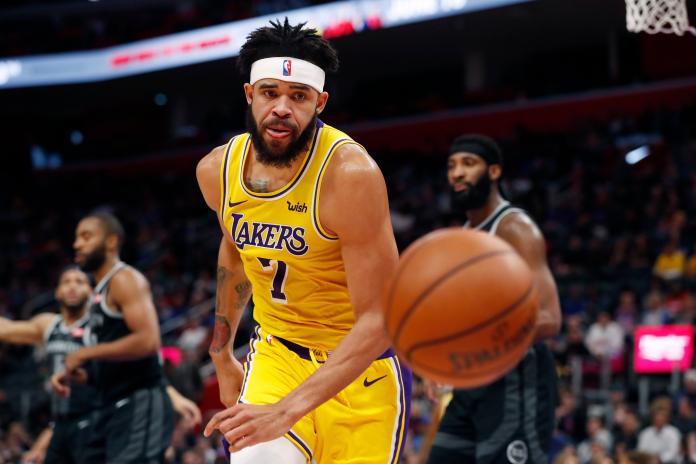 湖人中鋒JaVale McGee。 圖／美聯社／達志影像