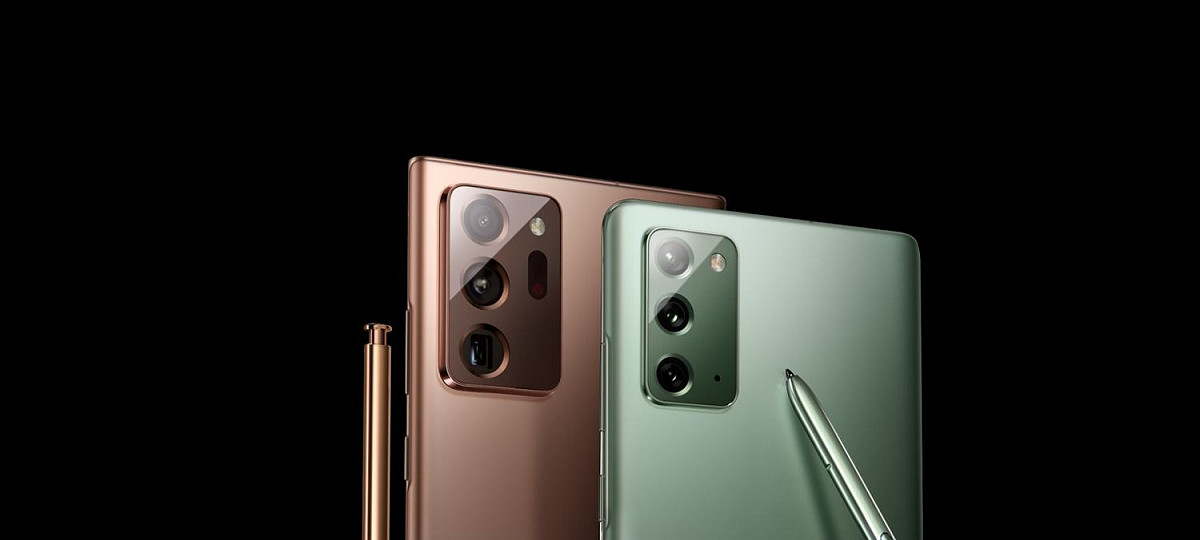 三星Note 20 Ultra 5G以5％市佔率成為9月全球最暢銷的5G手機。 圖：取自官網
