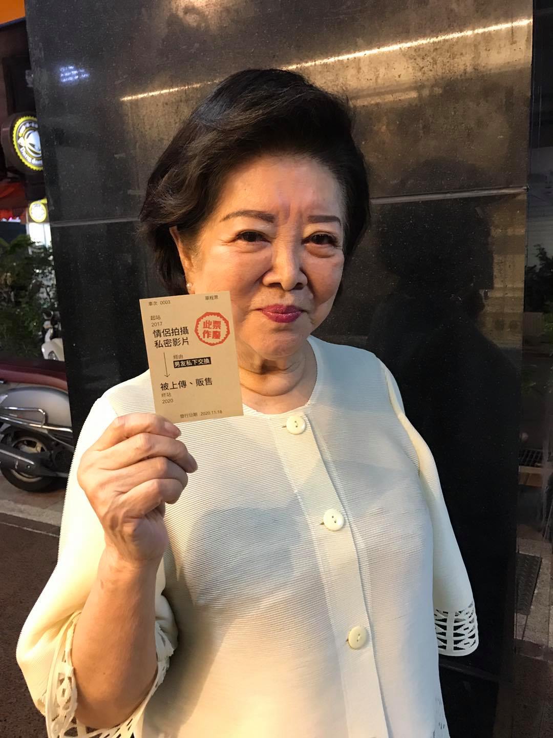 陳淑芳成金馬雙料影后，休息一日便上工。 圖：翻攝自陳淑芳臉書
