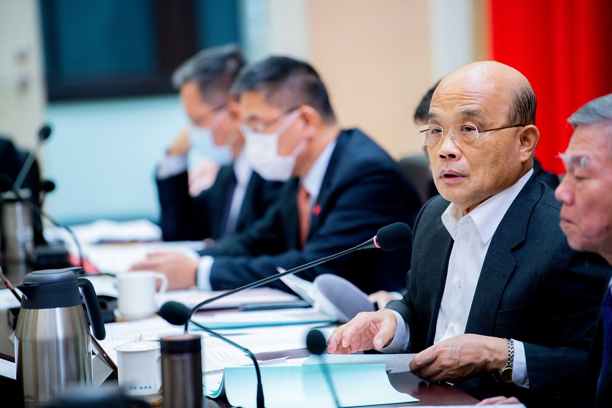 行政院長蘇貞昌。 圖：行政院提供（資料照片）