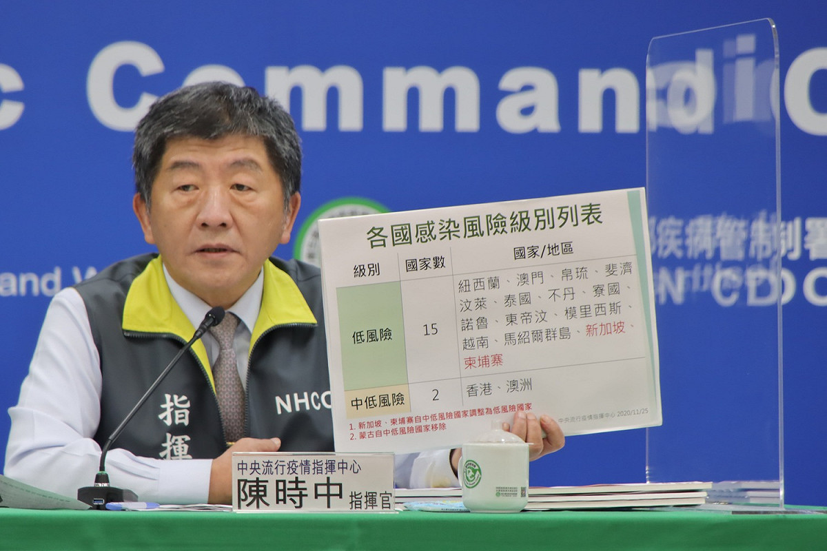 中央流行疫情指揮中心指揮官陳時中。 圖：中央流行疫情指揮中心／提供