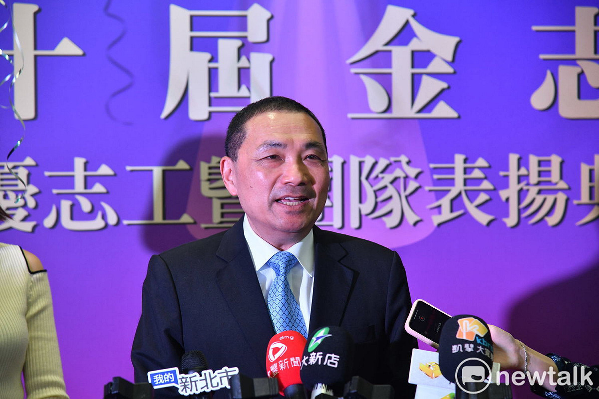 侯友宜認為政院提出的五項萊豬進口管理措施仍有許多重點未說清楚。 圖：林昀真/攝