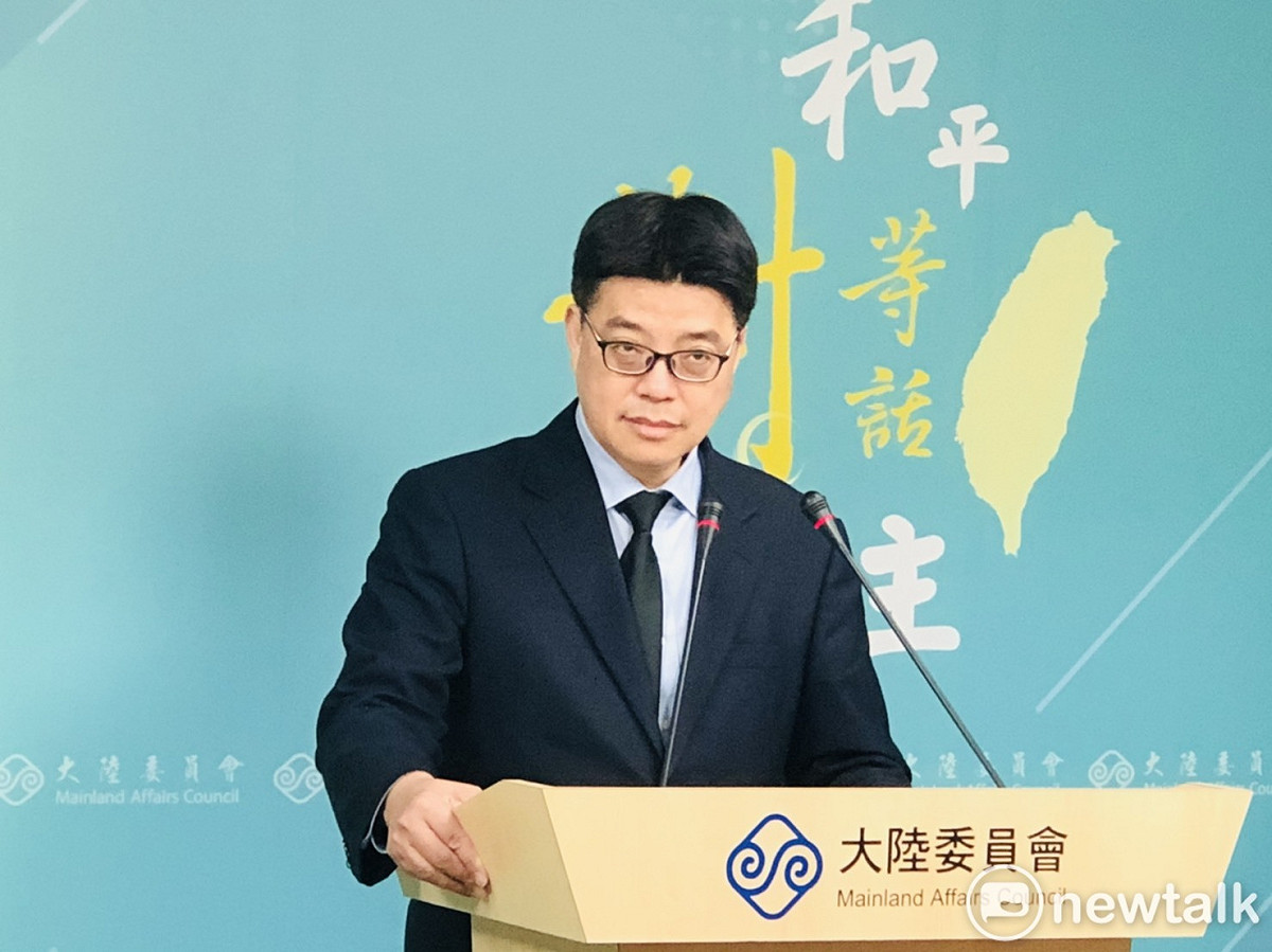 陸委會副主委兼發言人邱垂正。 圖：謝莉慧/攝
