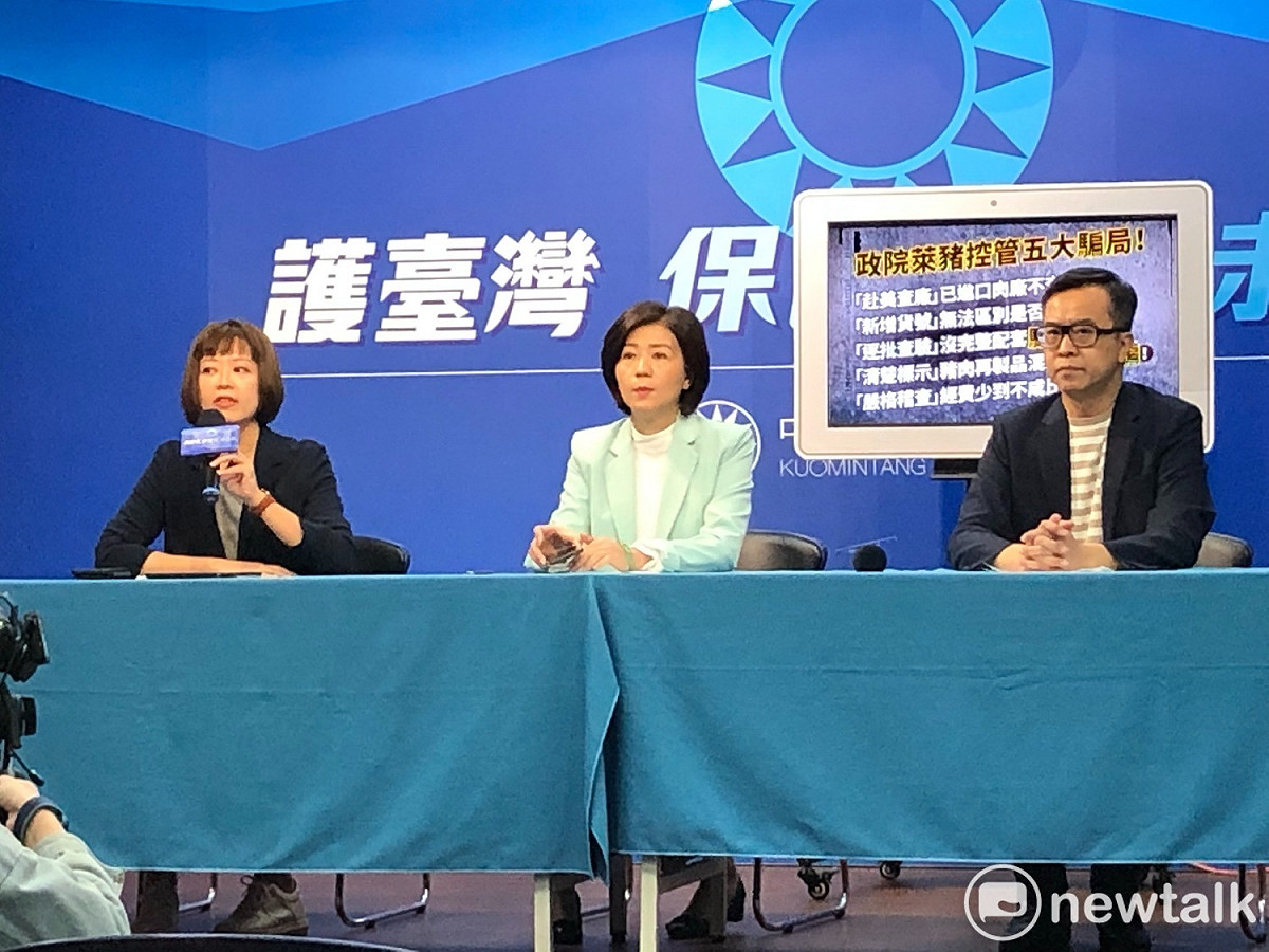 國民黨發言系統，反控民進黨就楊志良爭議，刻意操弄政治對立。 圖：謝莉慧/攝（資料照）