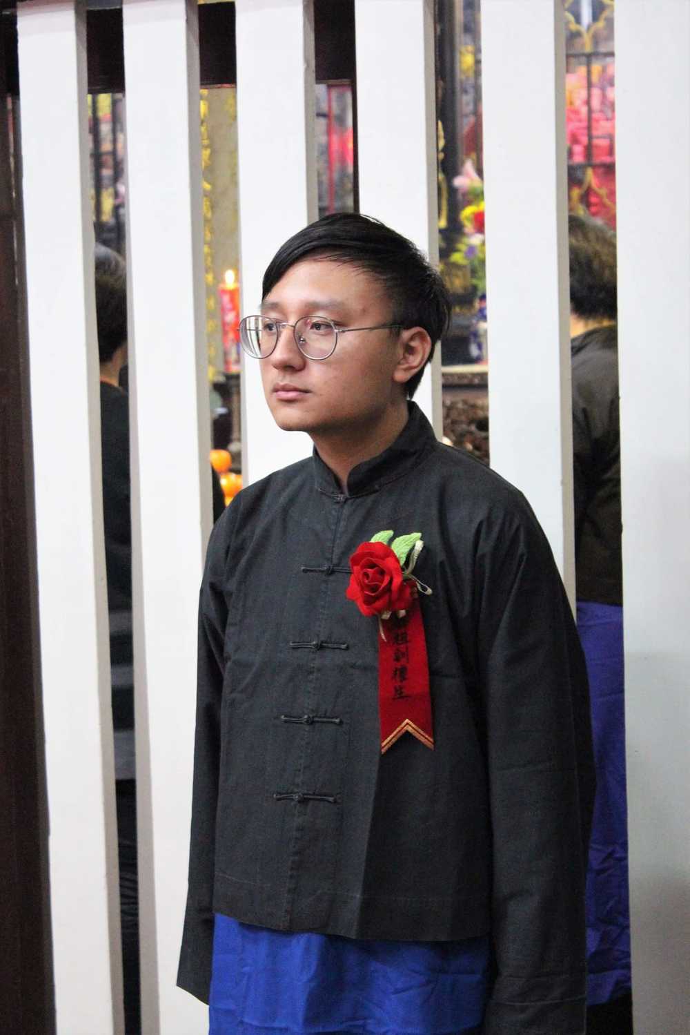 藍營青年團團長 圖:擷取自臉書