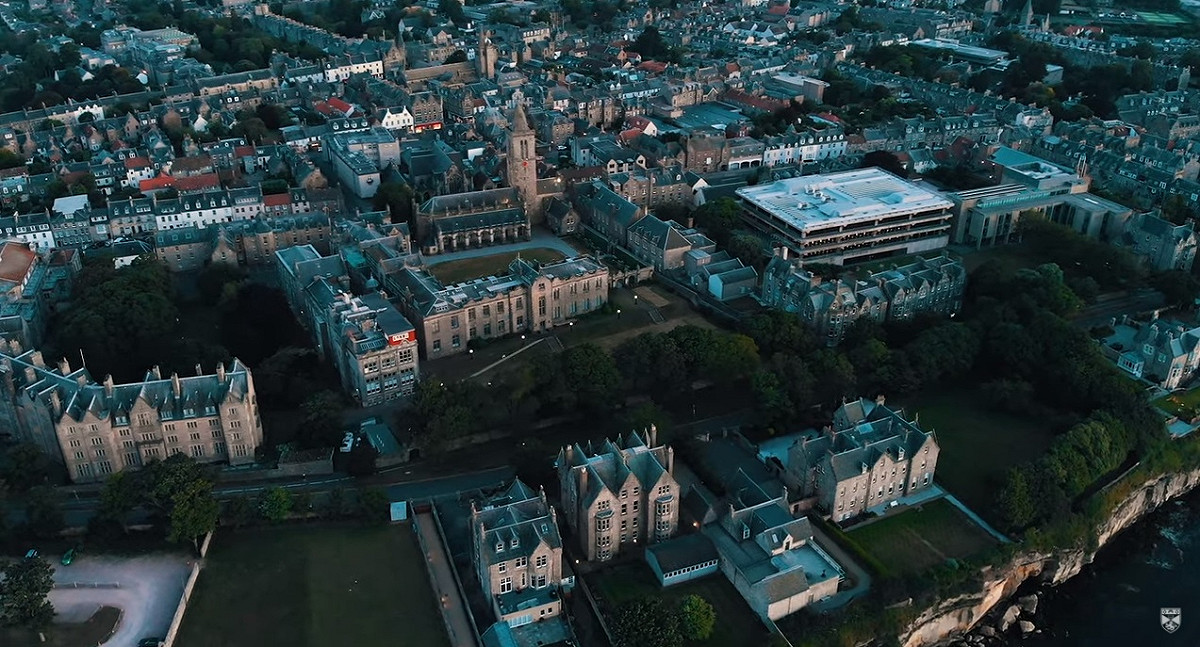 英國蘇格蘭聖安德魯大學（University of St Andrews） 圖/翻攝自Youtube