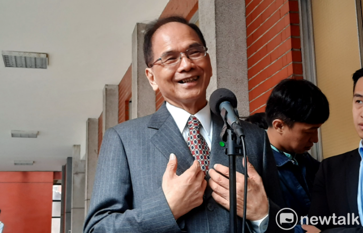 針對上周五衝突事件，立法院長游錫堃感嘆，這對台灣國際形象影響大，讓人難過、遺憾。 圖：陳佩君／攝