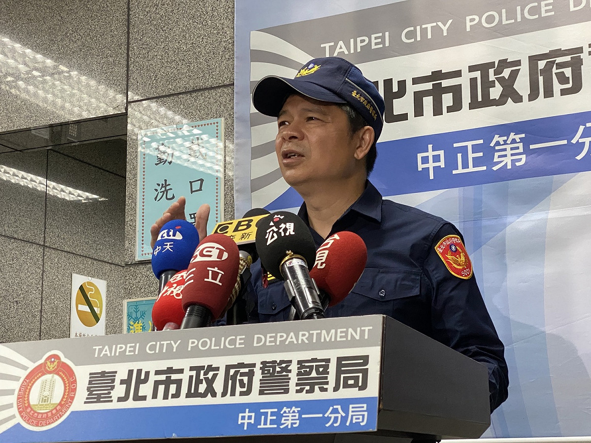中正一分局長陳明志。（資料照） 圖：周煊惠／攝