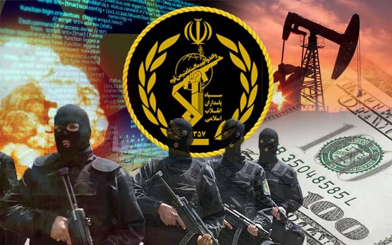 伊朗革命衛隊是該國準軍事武裝組織，對外負責國防事務，對內則負責維穩、監控國內的異議人士。 圖：翻攝自伊朗國會NCRI