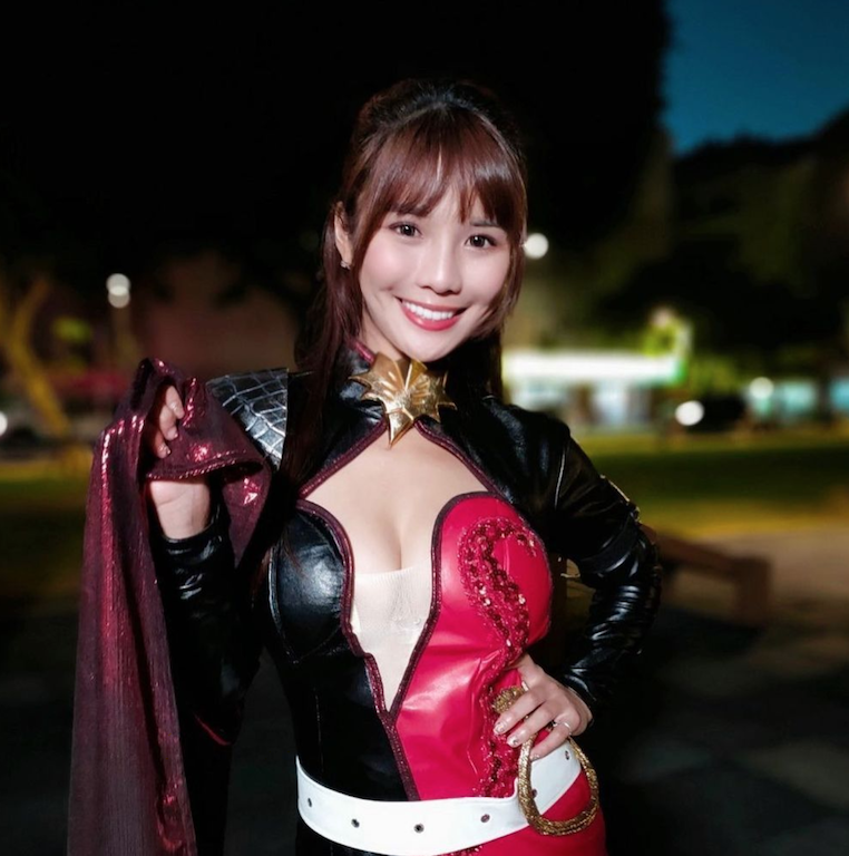 琳妲角色扮演造型辣翻。 圖：翻攝Instagram／linda831212