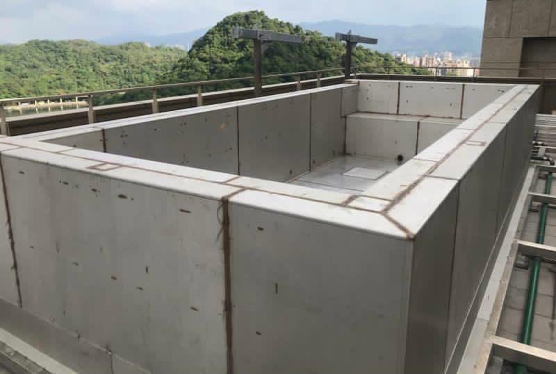 羅志祥於內湖豪宅違法增建泳池，北市建管處查後要求1個月內拆除。 圖：建管處/提供
