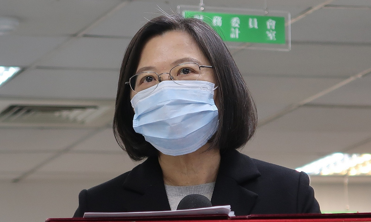 總統蔡英文 圖：林朝億/攝