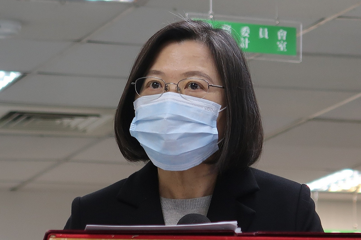 總統蔡英文 圖：林朝億/攝