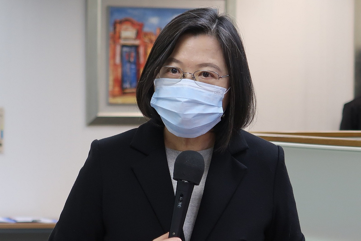 總統蔡英文 圖：林朝億/攝