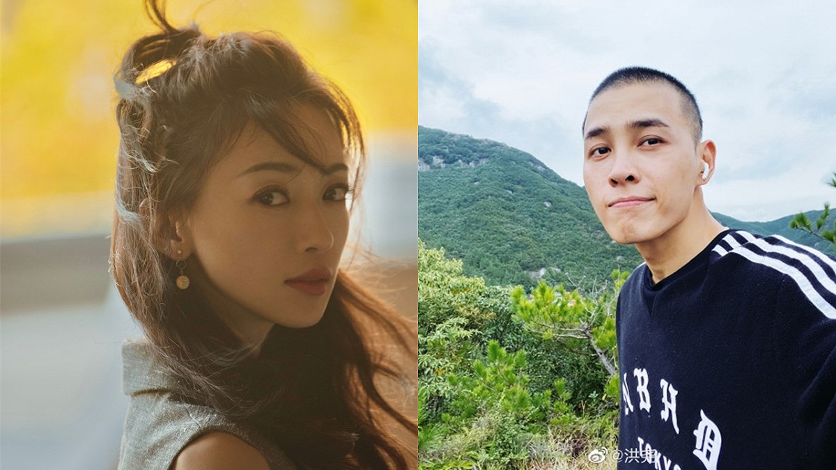 吳謹言洪堯鬧緋聞，兩人曾一同演出熱劇《延禧攻略》。 圖：翻攝自吳謹言微博、洪堯微博