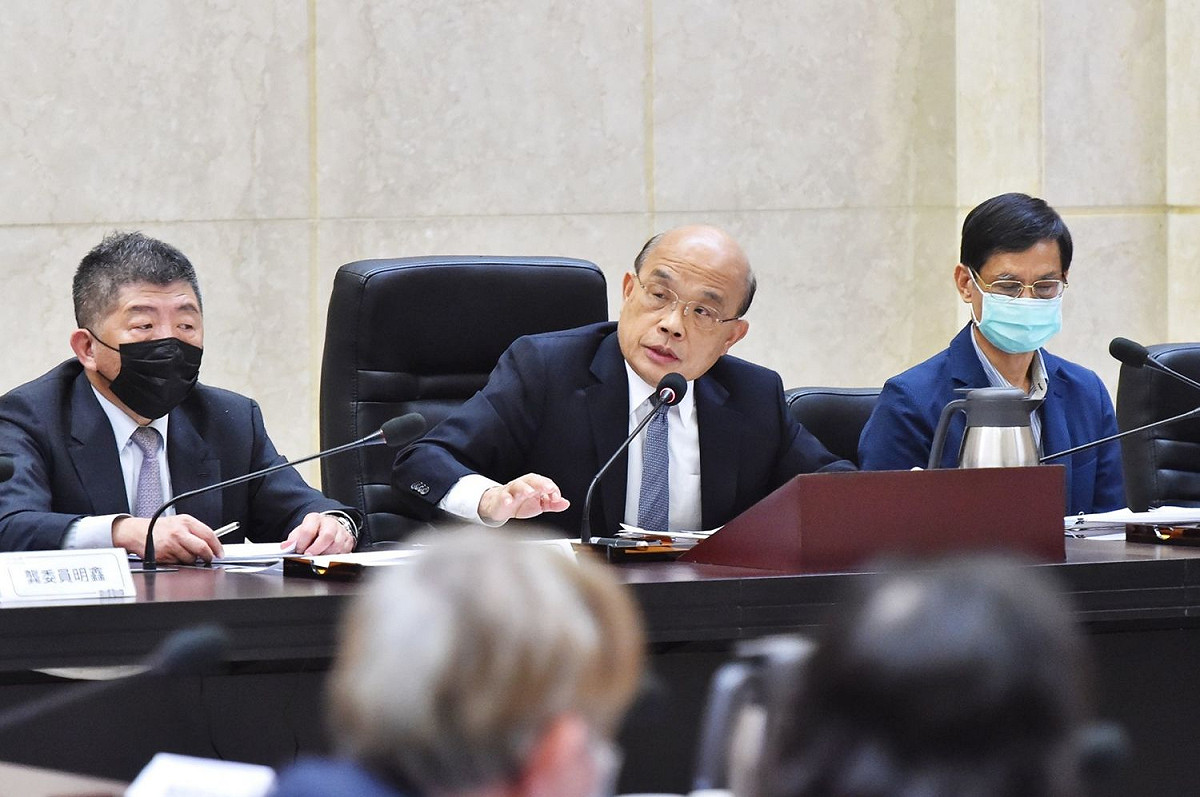蘇院長今主持行政院社會福利推動委員會第28次委員會議。 圖:行政院提供