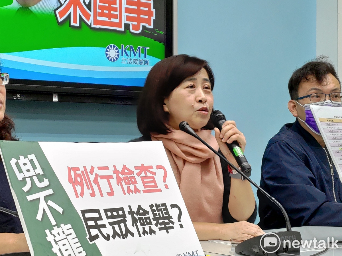 國民黨團書記長林奕華。 圖：黃建豪/攝