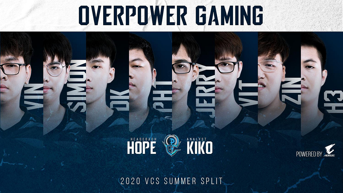 越南 VCS 賽區的戰隊 OverPower Esports（OPG）昨（5）日深夜閃電宣布解散 圖：翻攝自 VCS English 推特