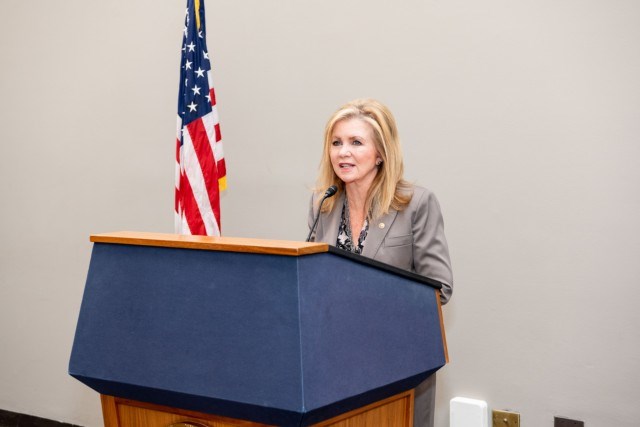 美國聯邦參議員布蕾波恩（Marsha Blackburn）。 圖：翻攝自Sen. Marsha Blackburn臉書