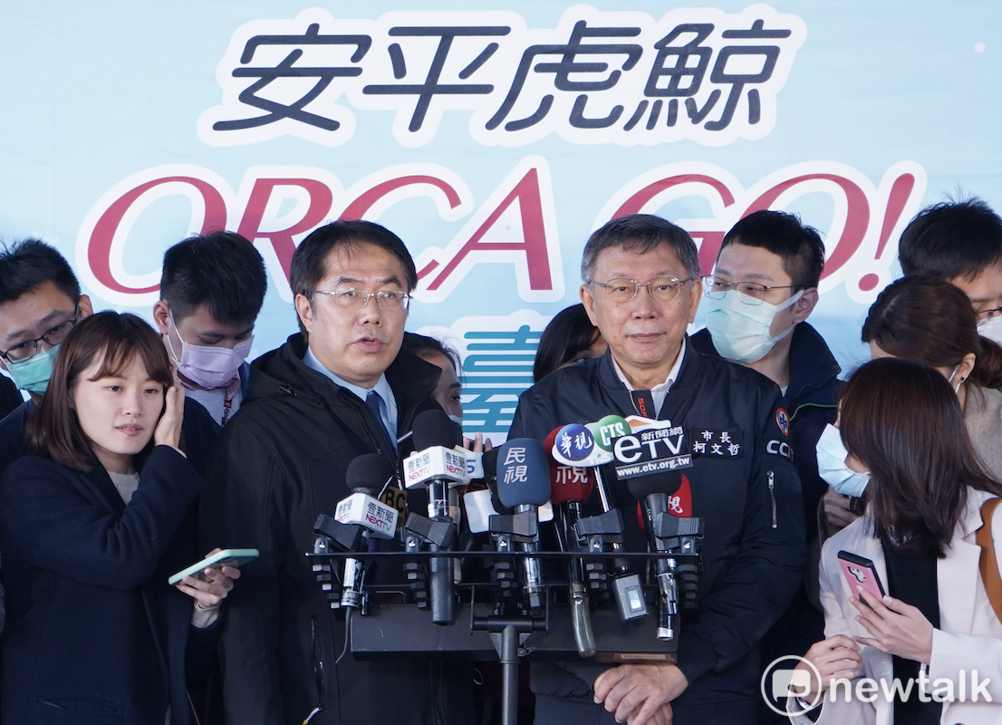 黃偉哲認為台南市房價和北市不同，對於北市社宅高租金爭議，應該還是要尊重市場機制，以市府規劃為主。 圖：林昀真/攝