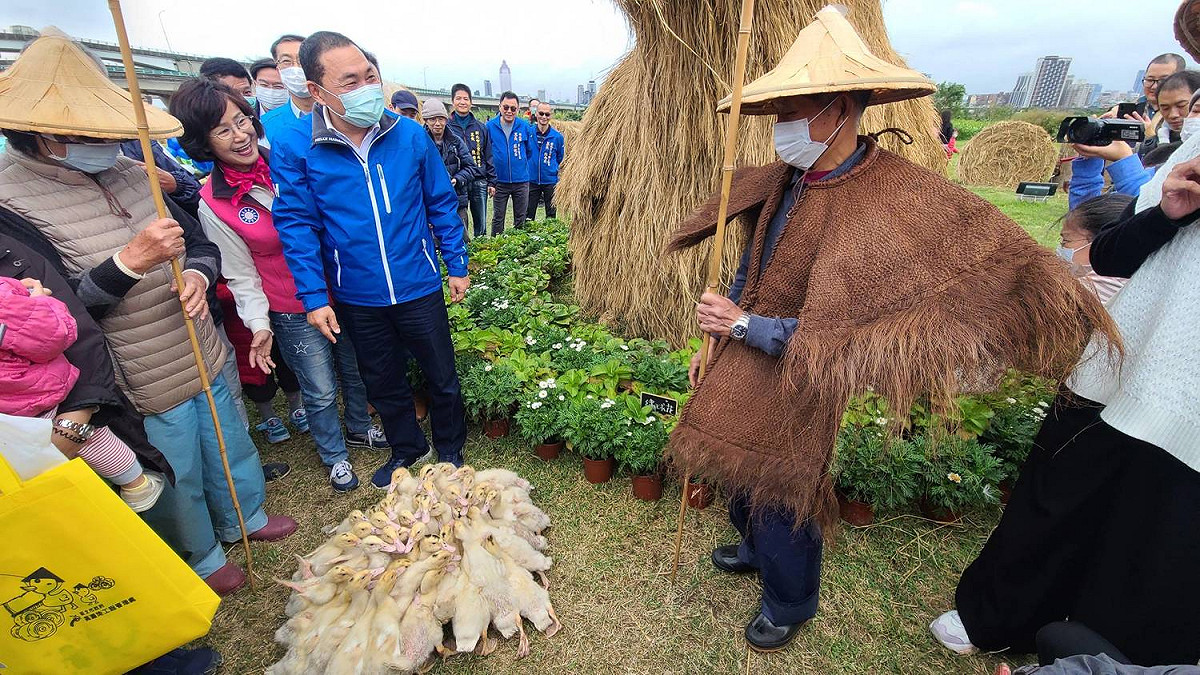 鄉村風格主題園區。  圖：新北市水利局提供
