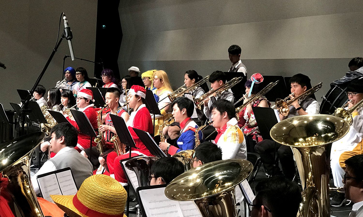 超人氣動漫「鬼滅之刃」的主題曲「紅蓮華」，帶觀眾一起踏上炭治郎的殺鬼之旅。 圖：新北市文化局提供