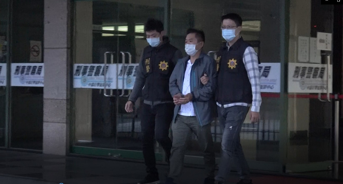 郭嫌遭警方移送法辦。 圖：刑事局中打/提供
