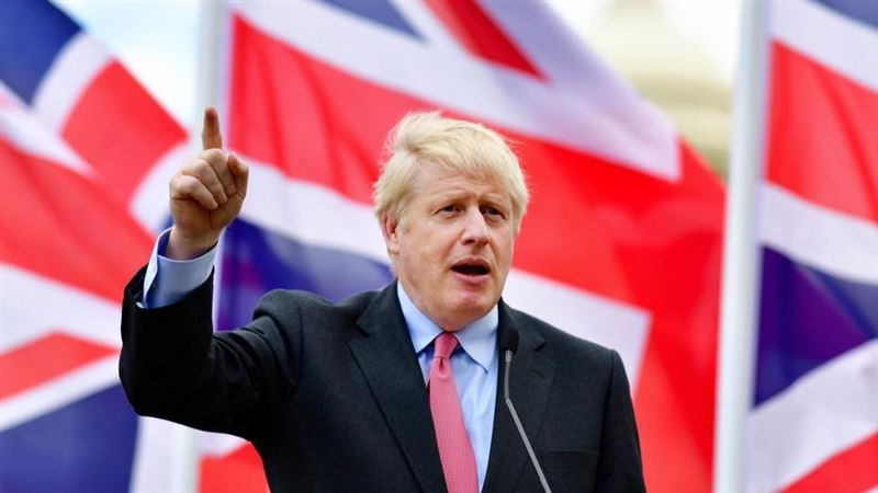 英國首相強生（Boris Johnson）。