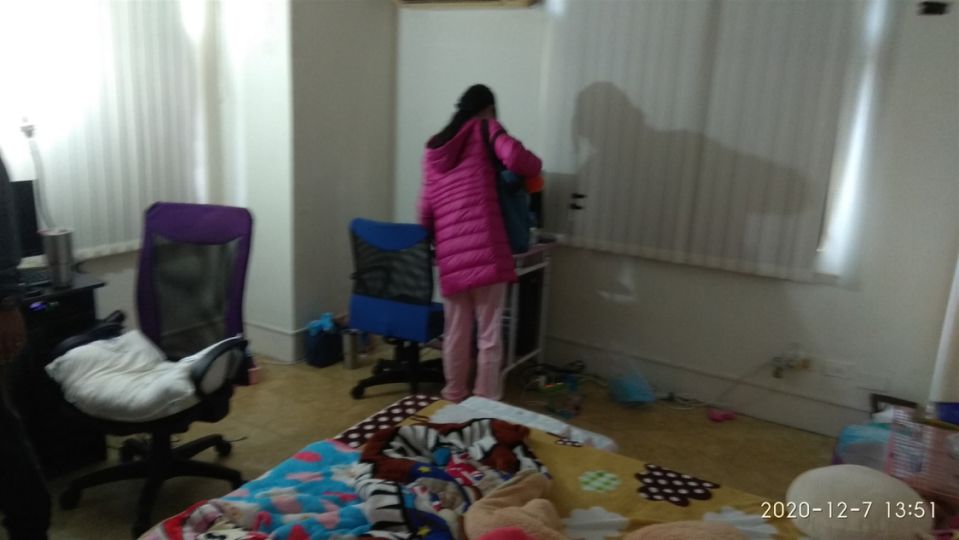 遭軟禁女子高雄住處 圖:翻攝警方提供畫面