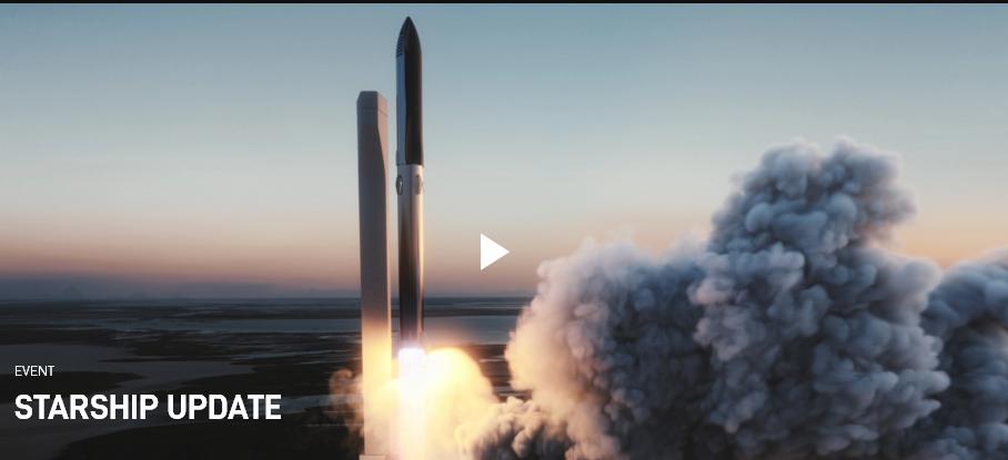 SpaceX公司9日在德州發射無載人的「星艦」，著陸時發生爆炸意外。 圖：翻攝自SpaceX官網