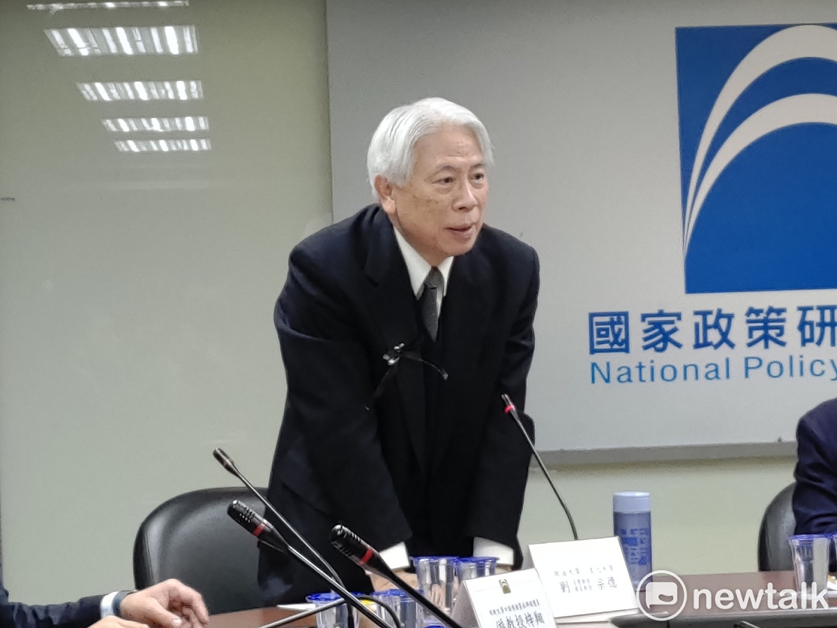 曾任NCC副主委的政治大學名譽教授劉宗德。 圖：黃建豪/攝