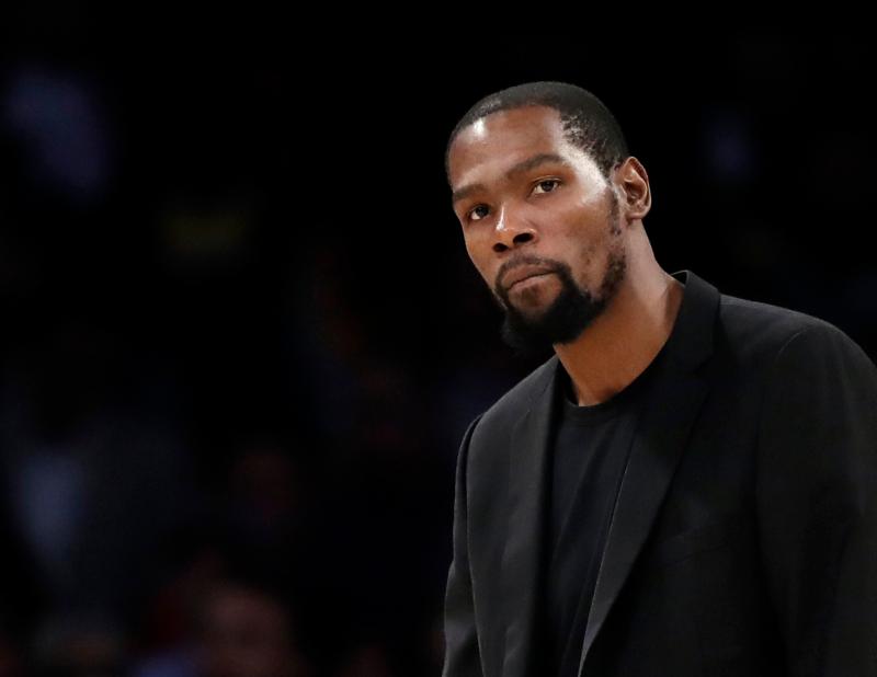 籃網球星Kevin Durant 圖／美聯社／達志影像