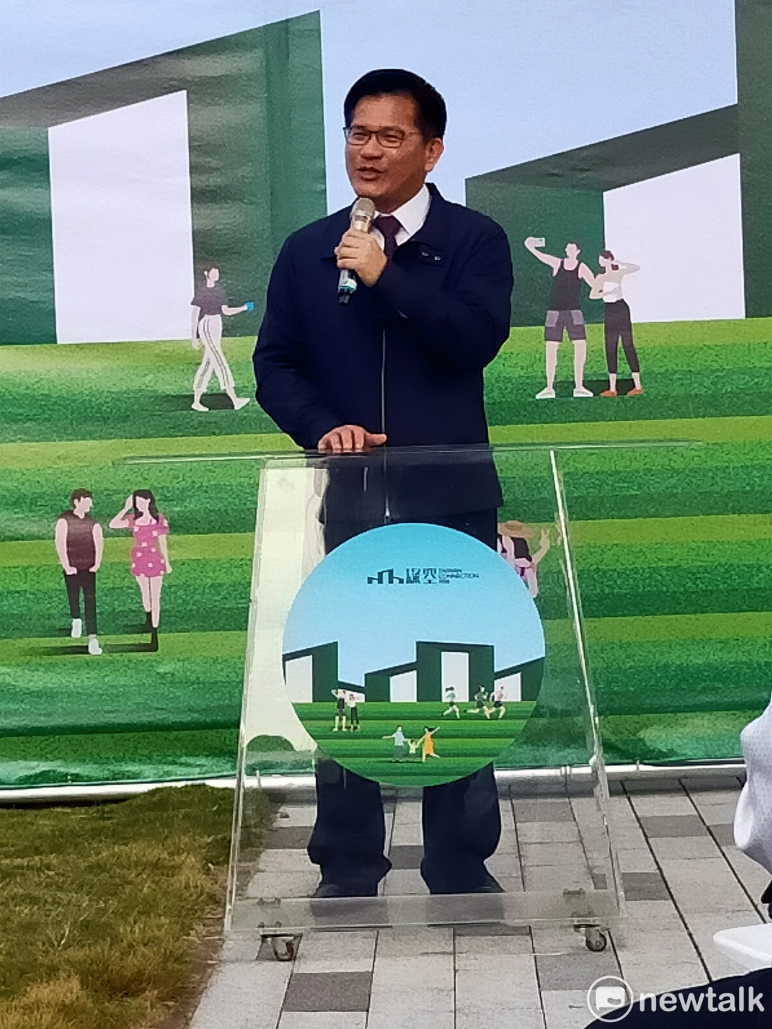 林佳龍說此計畫是舊城新生的一部分，也是他在市長任內最有意義與最想做的一件事。 唐復年/攝